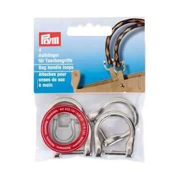 

615130 rings for handle bags, silver color. 1.8 cm Prym