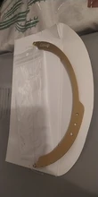 Regla de posicionamiento de arco para Mapeo de cejas, herramienta de medición de maquillaje, revestimientos de teñido de hilo, seguro, Microblading semipermanente