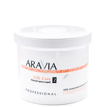 

Cream scrub soft silk care, 550 ml, aravia organic