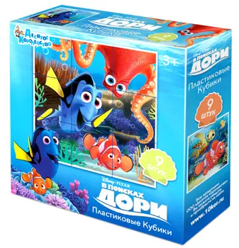 

Cubes "in search of Dori" (without gluing) 9 PCs Disney