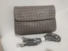 Bandolera de cuero para mujer, diseño de marca de lujo, 100%, tejido de piel de oveja, alta gama, gran capacidad, 2021