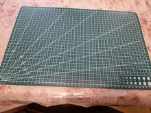 Tapete de corte de PVC A3 A4 5, banco de trabajo, almohadilla cortada de retales, costura Manual, cuchillo de grabado, tabla para cortar cuero, cubierta de un solo lado