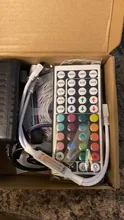 Tape Led Ribbon Strip-Light Christmas Waterproof Rgb Ir-Remote 5050 Rgbww with for 15M