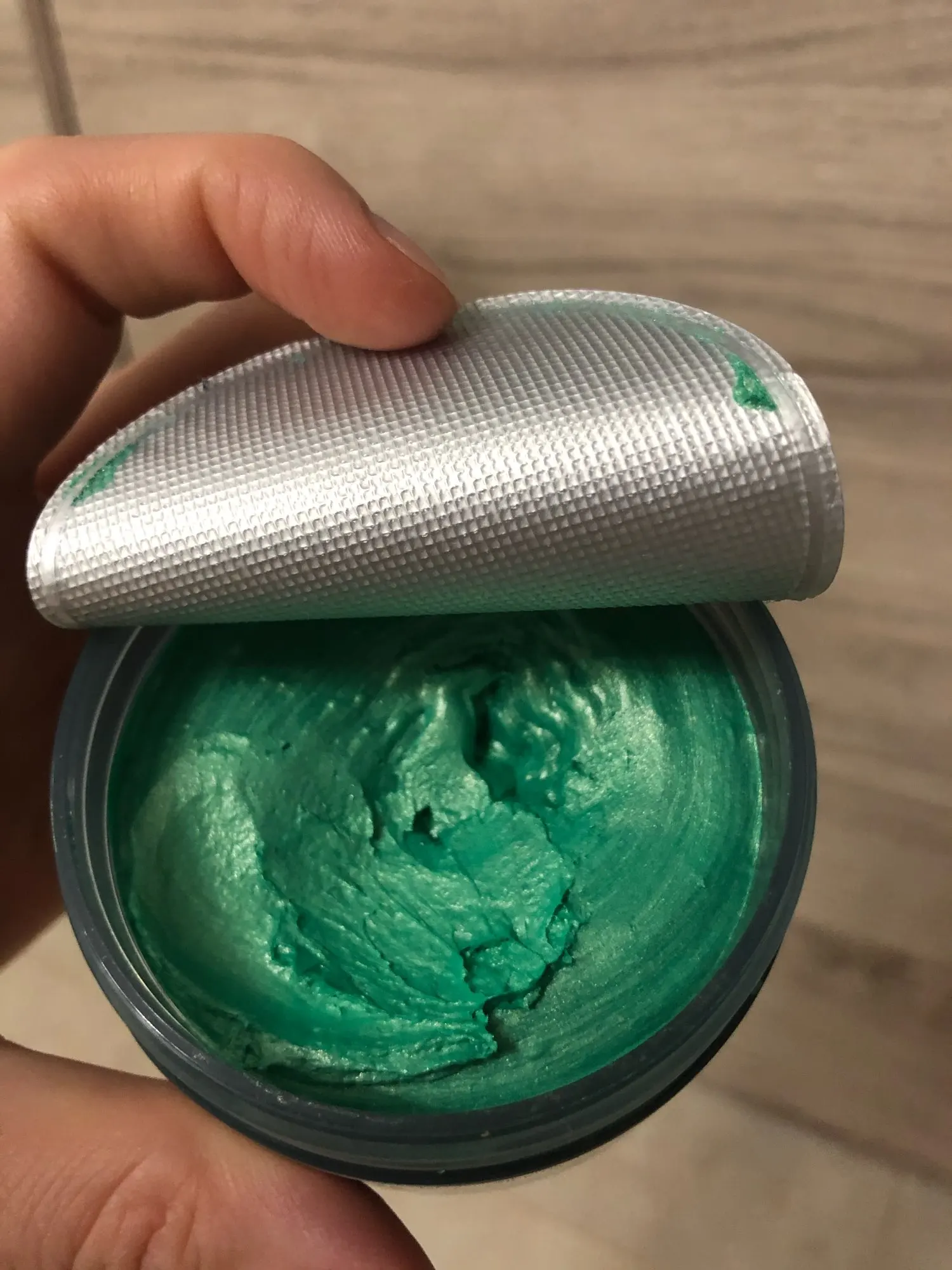 Mofajang Green Hair Wax Color