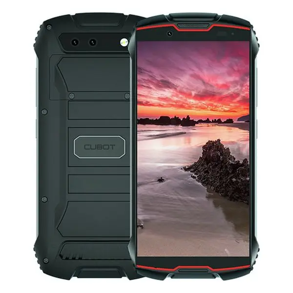 Смартфон Cubot King Kong Mini 4 &quotчетырехъядерный 3 ГБ ОЗУ 32 черный красный | Мобильные