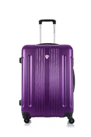 Purple suitcase Bangkok