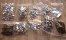 30 cierres de langosta de Metal de 16mm para collares pulseras ganchos Cierre de cadena accesorios artesanales para la fabricación de joyas DIY