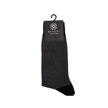 

Buratti Men Sock Business Casual Thin Socks Breathable High Quality Bamboo Fiber Men's Socks BAMBU1793