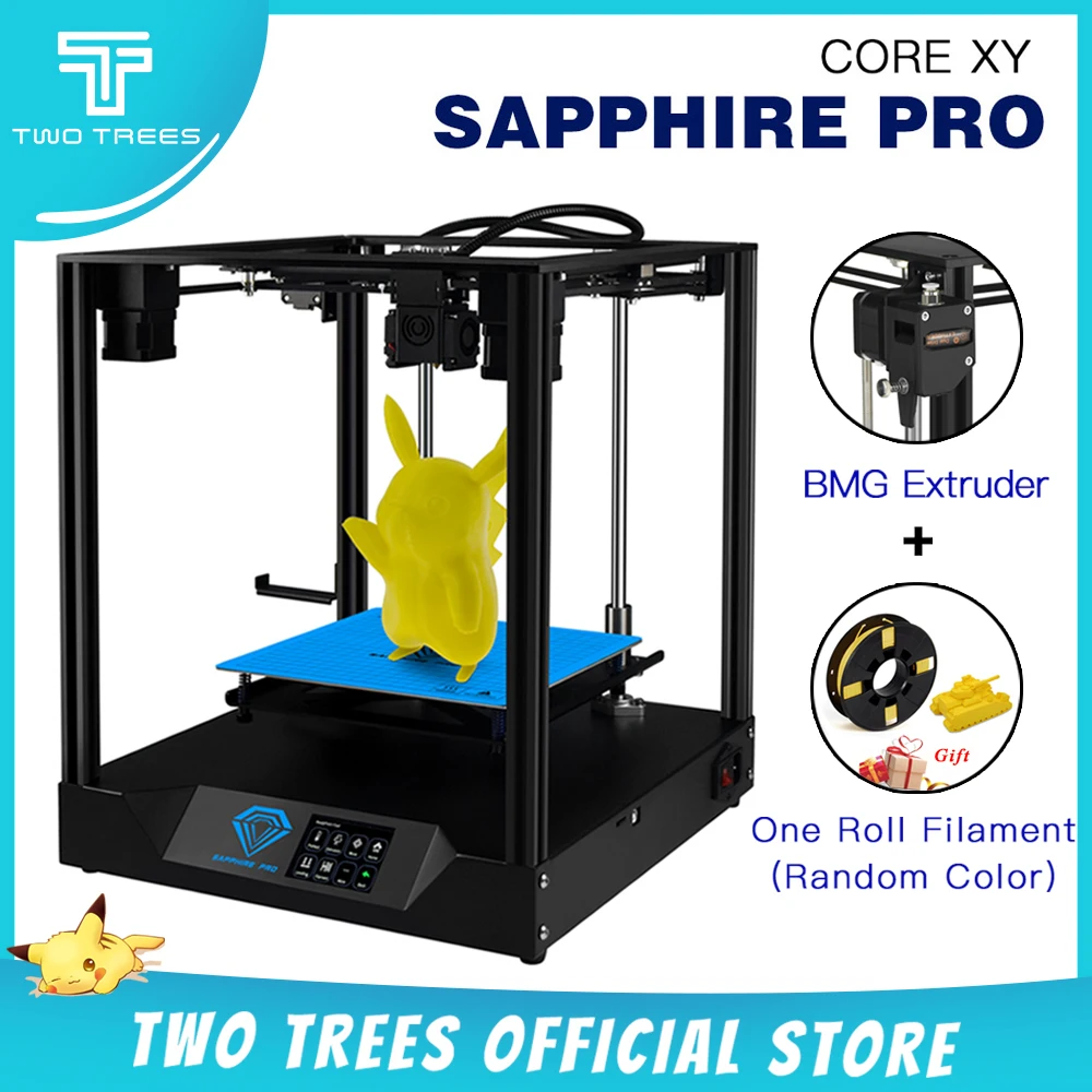 Twotrees 3D принтеры CORE XY сапфир профессиональный принтер BMG экструдер Corexy
