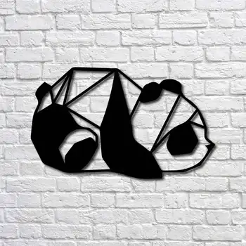 

Metal Decor Baby Panda 31x50 cm Wall Ornament Home Decoration Wall Decor Table