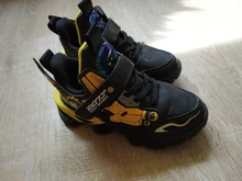 MWY-Zapatillas de deporte con dibujos animados para niños y niñas, calzado deportivo liviano de cuero, zapatos informales impermeables para caminar