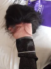 Allove de la onda del cuerpo de la peluca con malla Frontal transparente 13x4 peluca Frontal de encaje pelucas de cabello humano para las mujeres negras 28 30 pulgadas peluca con malla Frontal