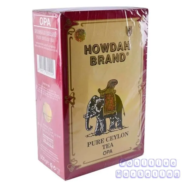 Howdah Márka Ceylon Tea 500 G Tiszta Fekete Levél Finom Opa Közepes Keménységű - Image 4