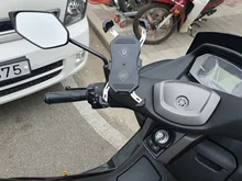 Soporte de teléfono de 4,7-7 pulgadas para motocicleta, cargador inalámbrico QC3.0, manillar de bicicleta, carga rápida, Cargador USB, GPS