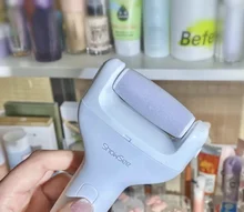 Showsee-Lima eléctrica para pies, removedor de callos al vacío, herramientas profesionales de pedicura, lijadora eléctrica para pies, B1-W para el cuidado de la piel