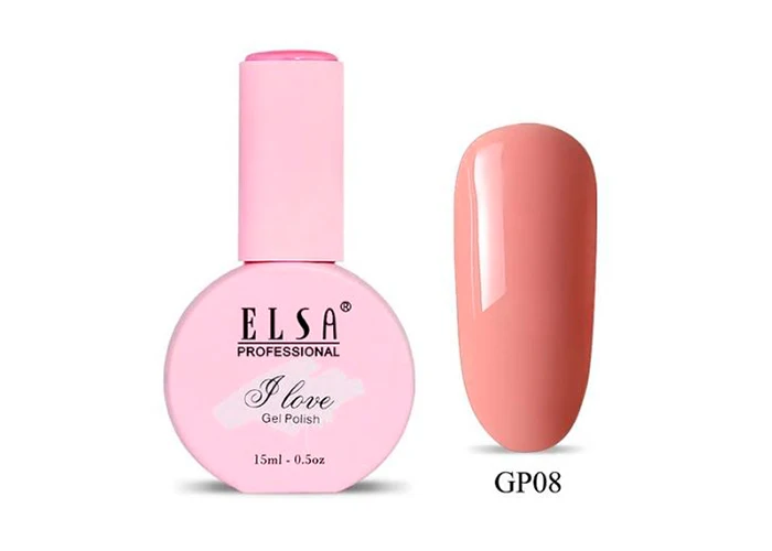 08 Цветня база "I LOVE 01-30" 15 мл, Elsa Professional(арт. А180-1 - Цвет: 08
