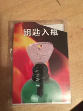 Juguete para truco de magia, llave plegable a través de botella o anillo, penetración de magia, utilería de espectáculo broma mágica, juguete de descompresión, 2 uds.