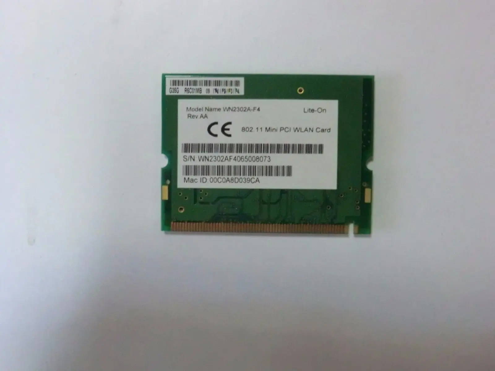 Fujitsu Siemens Amilo Pro V3515 Mini PCI Wireless WiFi WLAN Card | Компьютеры и офис