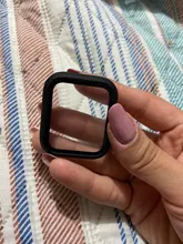 Protector de pantalla completa para Apple watch, carcasa dura mate para Apple watch series 6se 5 4 3 2 1, cubierta de vidrio templado para iwatch, 360