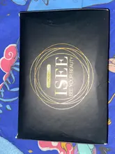 ISEEHAIR-peluca recta de cabello humano para mujer, hecha a máquina, con Color Natural, sin pegamento