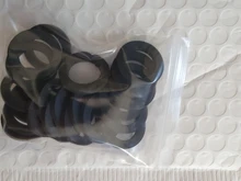 Rubber-Ring Washer Shower-Nozzle-Hose-Pipe PTFE Flat-Gasket Bellows-Tube Black Silicon
