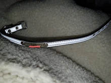 Microfiber Dog Collar Leather Safety Reflective Engraved Puppy Collar ID Name Customized