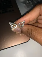 Anillo alas de Ángel ajustables de circonia para mujer, anillos Micro pavé de Color dorado, joyas anillos de moda, regalos para mujer