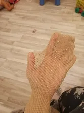 ¡Novedad de 2019! Medias de red con diamantes de imitación para niñas, medias caladas de malla para niñas