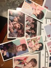 30 unids/set Kpop ATEEZ Lomo tarjeta niños perdidos GOT7 dos veces TXT NCT 2020 ITZY ENHYPEN HD impresión fotográfica álbum photocard para los fans regalos