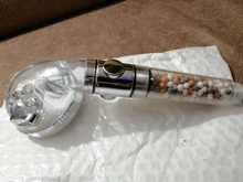 ZhangJi-Cabezal de ducha de alta presión ajustable, 3 modos, filtro reemplazable de turmalina, interruptor de ahorro de agua para ducha de SPA