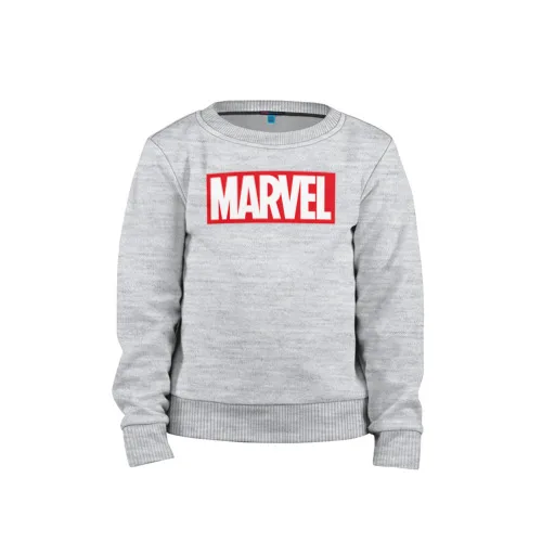 2 Детский свитшот хлопок «MARVEL» для мальчиков и девочек, Комфортная толстовка с рисунком, Свитшот - Цвет: 2