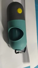 Dispensador de bolsas de basura para excrementos de perro, luz LED, apto para correa de Mascota, no incluye batería, bolsas para excrementos degradables