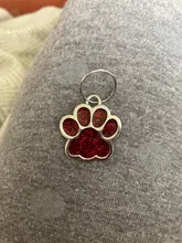 Pendant Pet-Accessories Engraved Dog-Cat-Tags Name-Collar Dog Puppy Paw Personalized