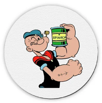 

ROUND POWER SPINACH mousepad raton