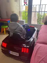 Coche de policía ATAA - Coche eléctrico infantil para niños batería 12v con mando control remoto
