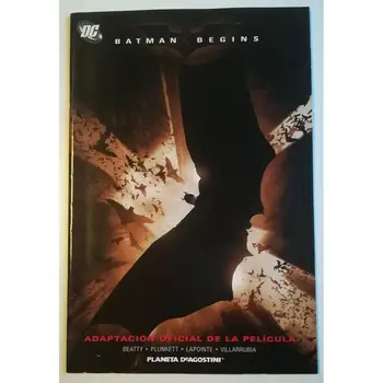

BATMAN BEGINS-official film adaptation, DC COMICS ,COMIC BOOK - EDITORIAL PLANETA - 2005, 1 SPANISH EDITION