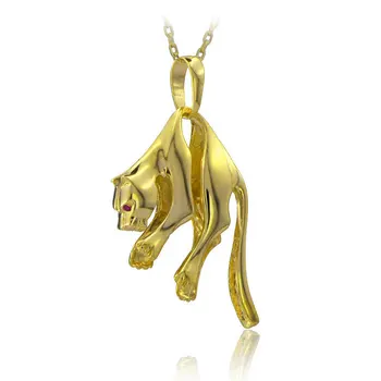 

Puma Necklace 925 Sterling Silver Unisex Necklace