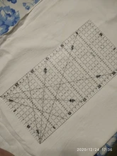 Regla para dibujo de 30x15cm, regla de Patchwork de Material acrílico de alta calidad, regla transparente, escala, dibujo de línea de oficina y escuela