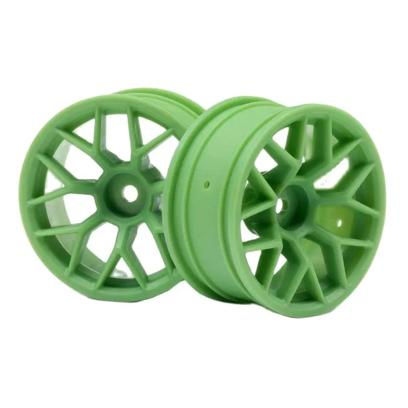 HPI. 2 зеленых обода RC 1/10 HPI RTR зеленый офсет 6 мм (HPI 112811). Колеса для автомобилей