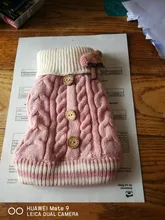 Sweater Puppy-Hoodie Dog-Jumper Winter Knited Small Cat with Cartoon-Design Warm Apparel