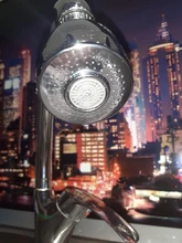 Grifo del difusor de agua Aireador de grifo de ahorro giratorio, filtro de boquilla, cabezal giratorio, de la llave burbujeador, 360