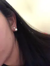JIOFREE-pendientes de perlas de imitación para mujer, joyería Maxi sin perforaciones para fiesta de boda, regalo amor Navidad