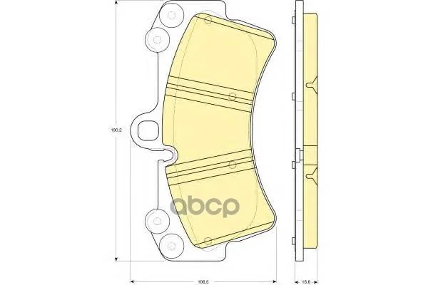 Колодки Тормозные Audi Q7/Volkswagen Touareg/Porsche Cayenne 02 R18 Передние Girling 6115489 Girling арт. 6115489