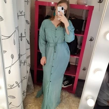 Tunic Beach Cover-Up Sarong Kaftan Swim-Wear Long Cotton -Q1111 Saida-De-Praia Vestido