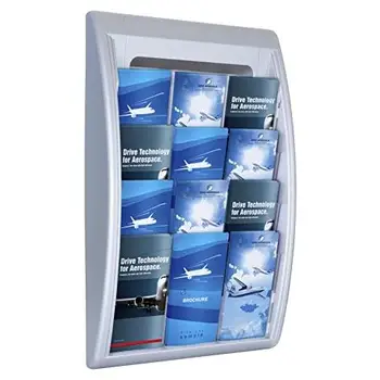

PCs. 1 Display rack Wall QuickFit System A4 allumin. K540605PAPERFLOW47.46