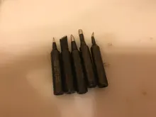 Herramientas de soldadura de punta de hierro sin plomo, cabezal de soldadura 900M-T-K/3C/I/IS/2.4D para Estación de soldadura Hakko 936