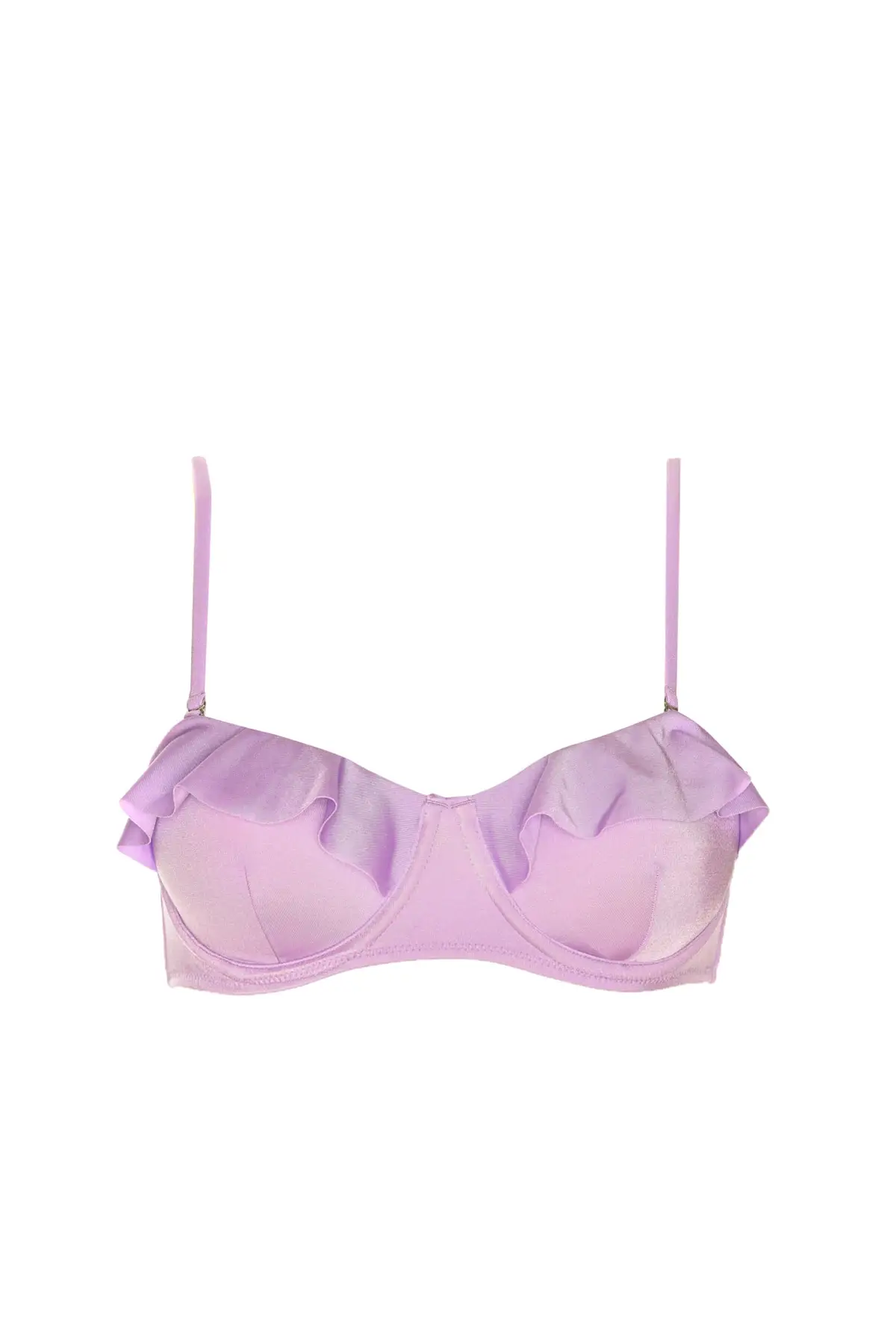 Бикини-топ Trendyol с оборками TBESS20BU0117