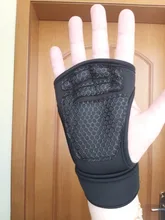 Guantes antideslizantes para gimnasio para hombre y mujer, 1 par, antigolpes, para entrenamiento de levantamiento de pesas, medio dedo, ciclismo de montaña
