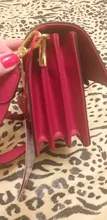 Women Bags Purse Flap Shoulder-Bags Female-Bag Leather Crossbody Split-Cow FOXER Small