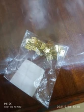 20 unids/lote bisagras de la puerta del gabinete Chapado en latón Mini bisagra decorativo pequeño joyería de madera caja de accesorios de muebles